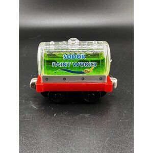 Thomas & Friends Take n Play Along 2004 Vtg Sodor Paint Works Train Shark Car-1!